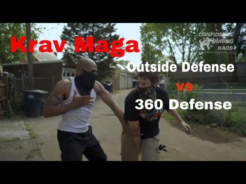 (Krav Maga CDK) Outside Defense vs 360 Defense