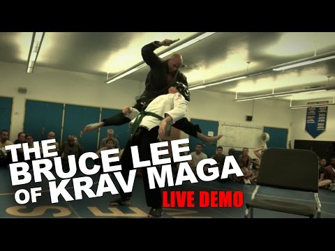 &quot;The Bruce Lee of Krav Maga&quot; Roy Elghanayan&#039;s LIVE DEMO!