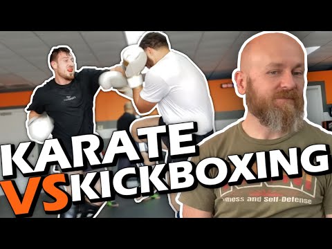 KARATE VS KICKBOXING?! Sparring Icy Mike and HIS STUDENTS | Hard2Hurt