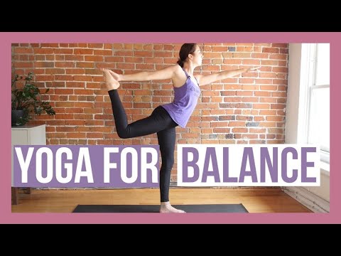 15 min Beginner Yoga for Balance &amp; Stability