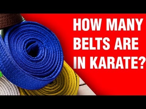 How Many Belts Are In Karate? | ART OF ONE DOJO