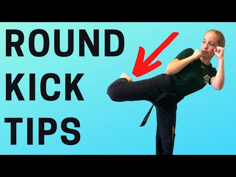HOW TO DO A KARATE ROUNDHOUSE KICK | Tutorial