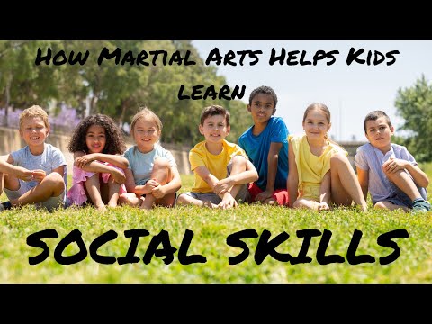 How martial arts helps improve kids social skills. Make sure your child isn’t the kid others avoid!