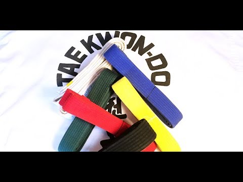 ITF Taekwondo Belt Order &amp; Color Meanings 🥋