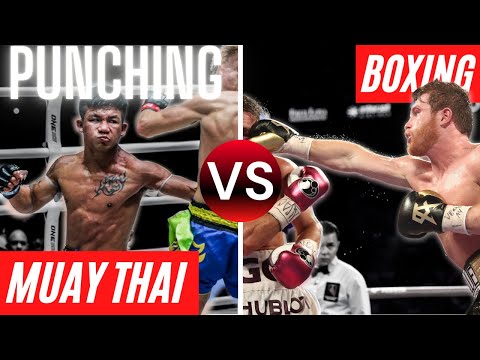 Muay Thai vs Boxing Cross | Punch Differences