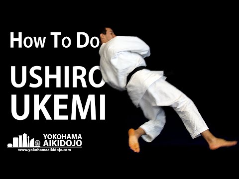 How to do Ushiro Ukemi Backward Roll - Aikido Ukemi Tutorial