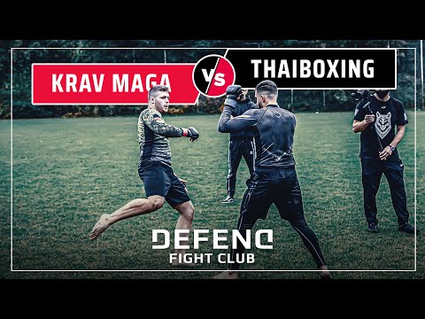 German KRAV-MAGA-Fighter vs. Kurdish THAIBOXER | MMA | DFC