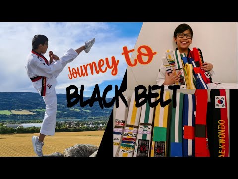 Martin&#039;s Taekwondo Journey to BLACK BELT(3 Years in 20 Minutes)