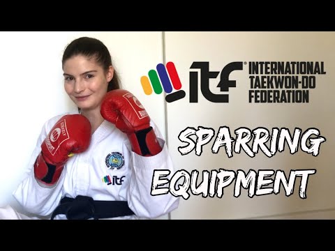 ITF Taekwon-do Sparring Equipment - Try On &amp; Explanation