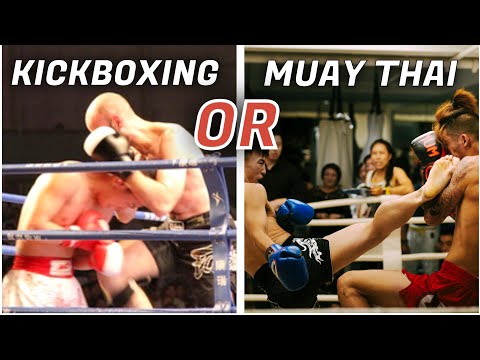 What’s the difference between Kickboxing &amp; Muay Thai?